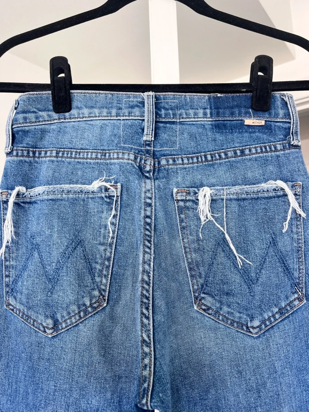 MOTHER The Curbside Ankle Jean Cowboys Don't Cry- Size 26 - Picture 7 of 14